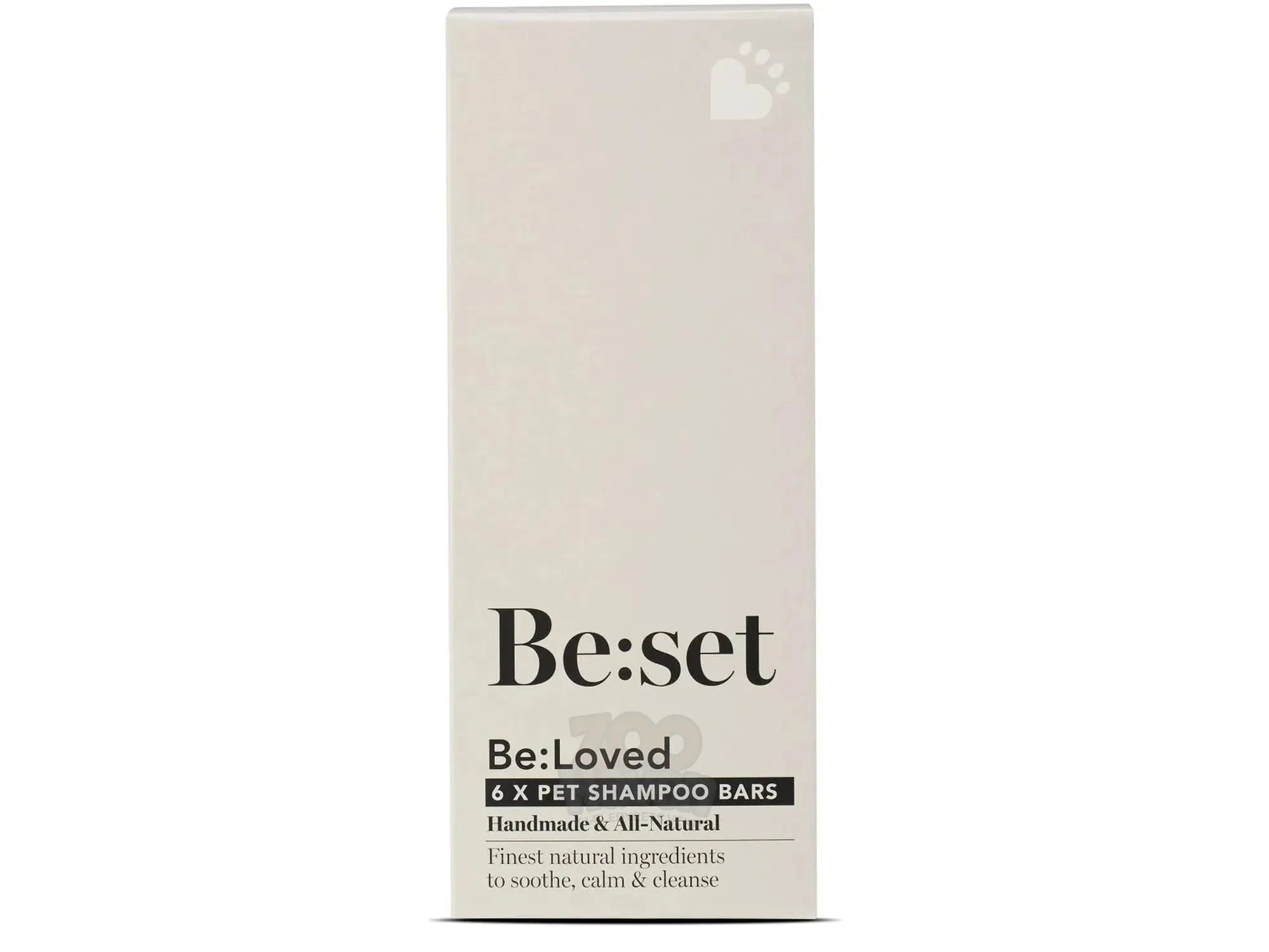 Be:Set Be:Loved 6x Naturlige Hundesjampobarer 55g