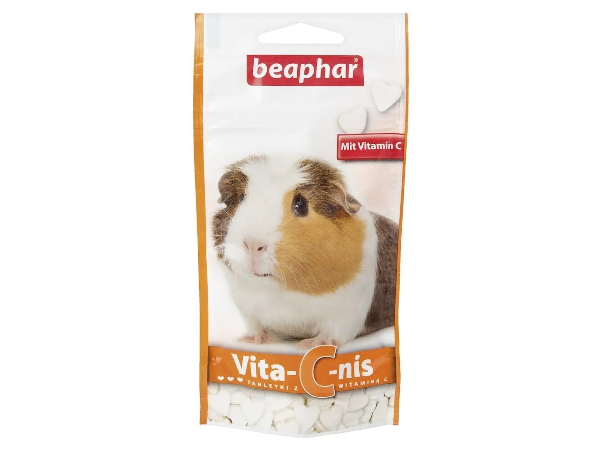 Beaphar C-Vitamin Hjerter 50g C-vitamingodbit til marsvin