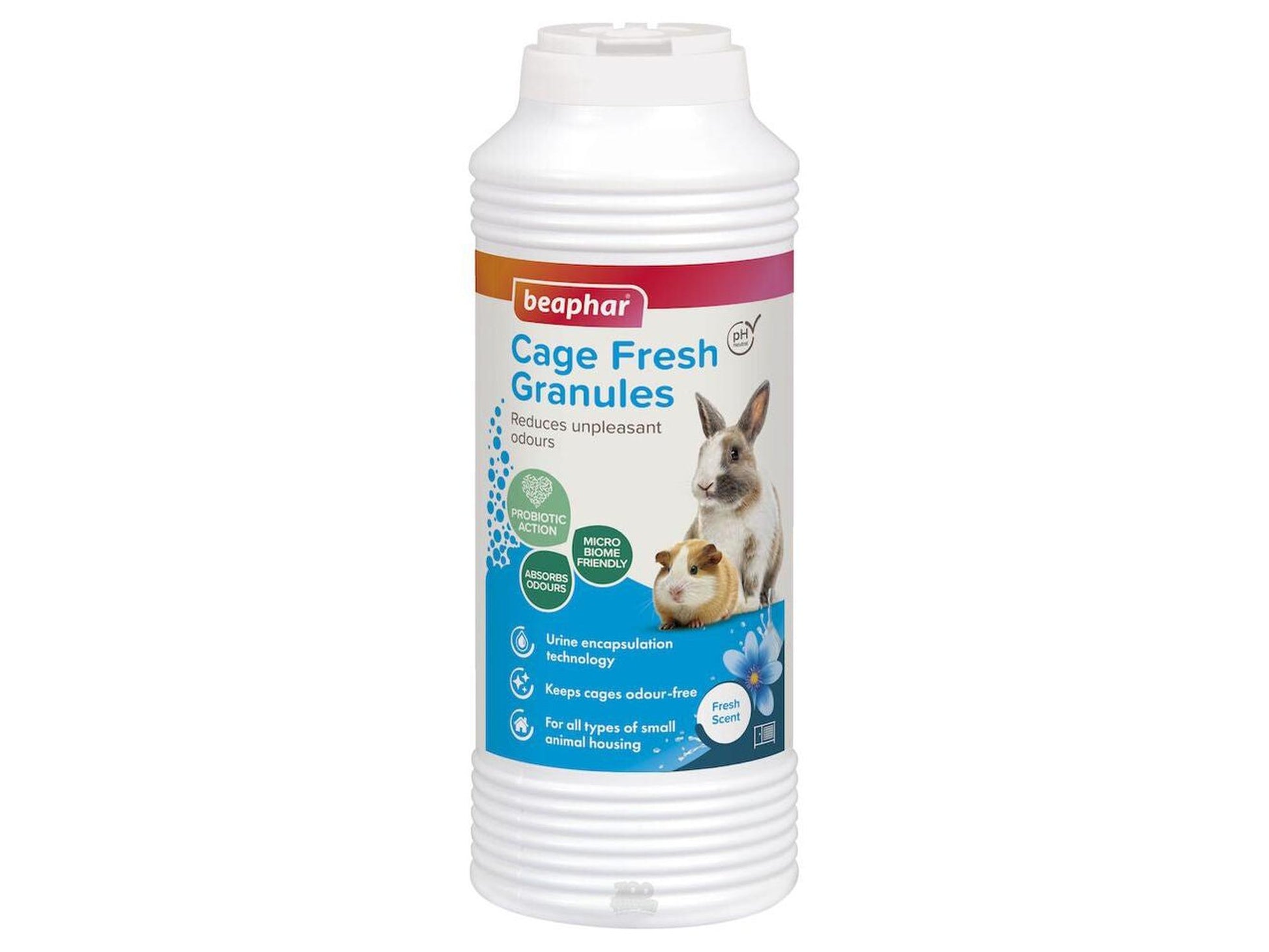 Beaphar Cage Fresh Granules Luktfjernende Granulat for Bur og Burområde 600g