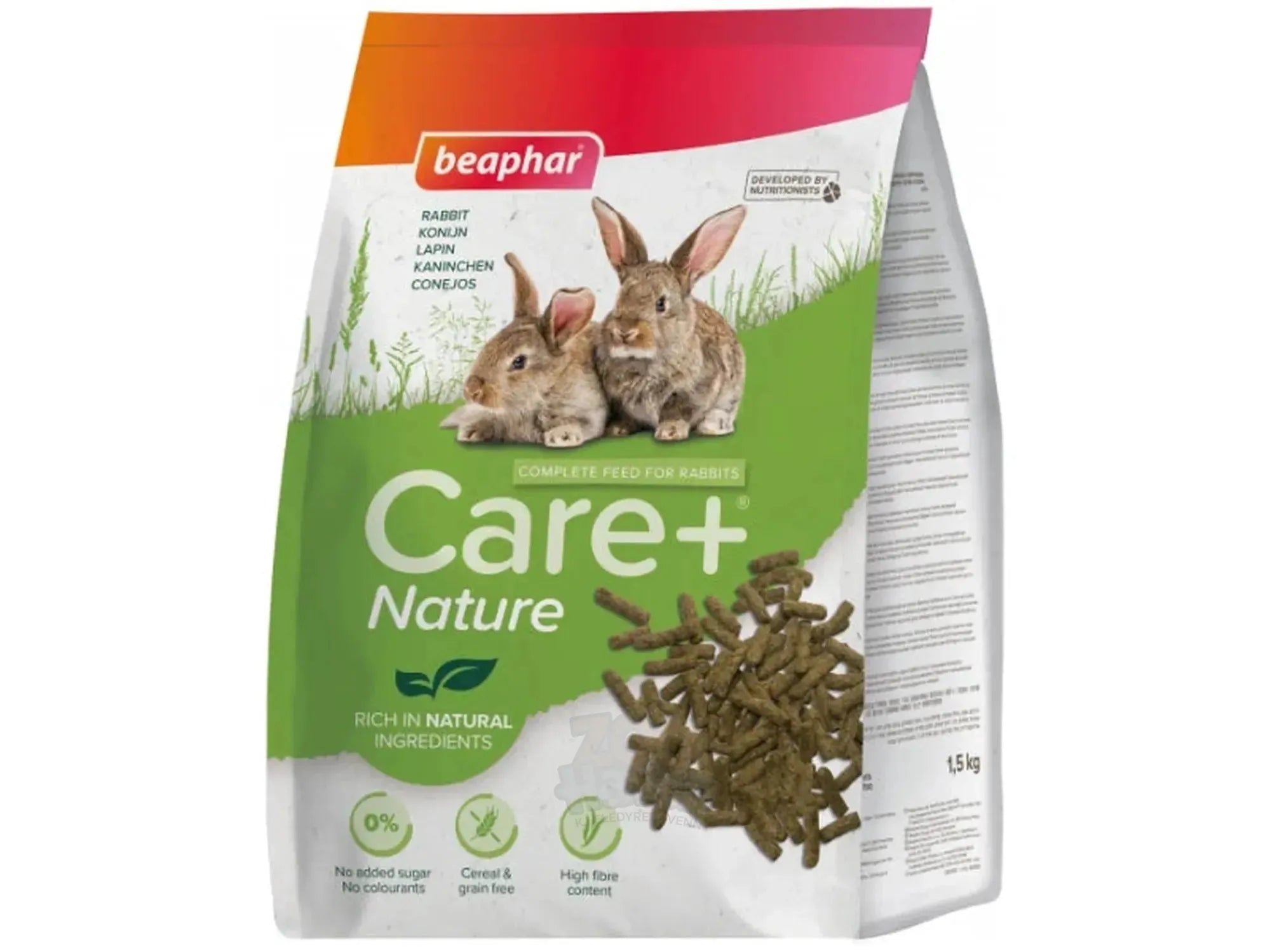 Beaphar Care+ Nature Premium Fôr Kanin 1,5 kg