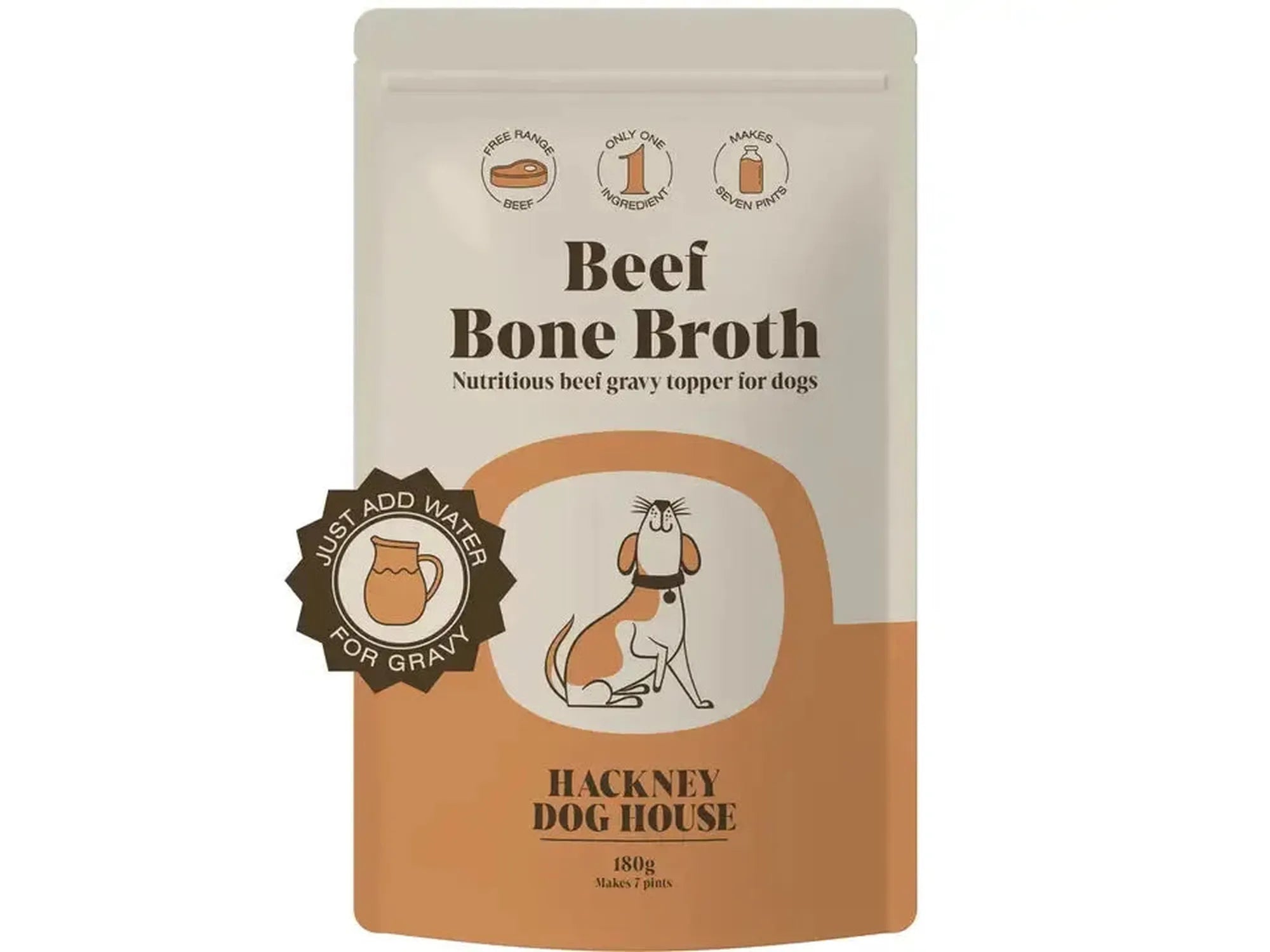 Beef Bone Broth For Dogs – Hackney Dog House Gravy Topper 180 g