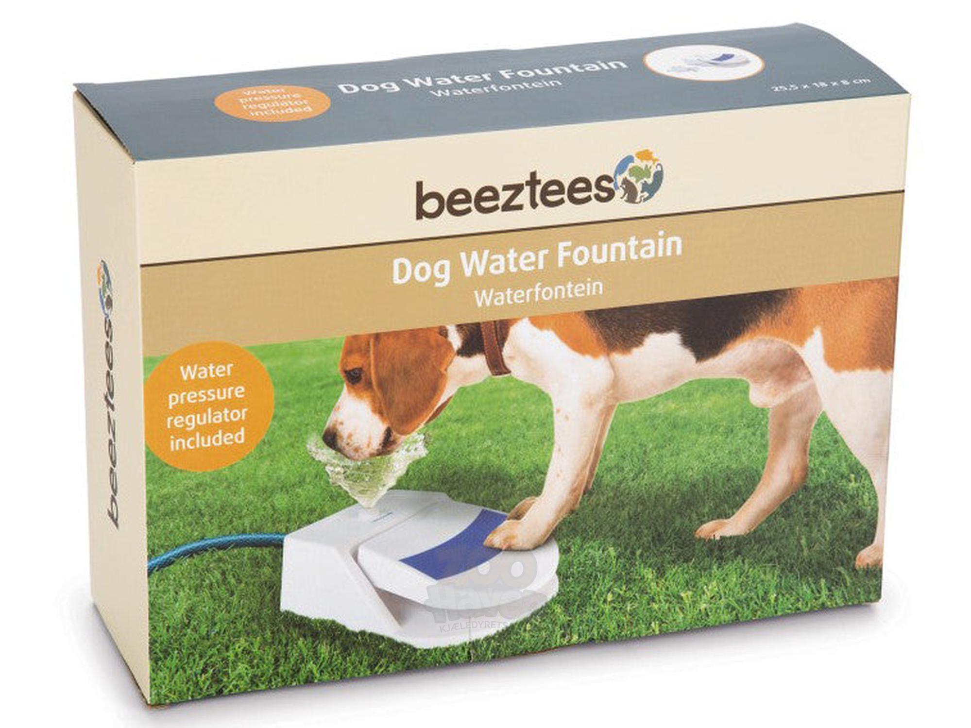 Beeztees Splashy Vannfontene for Hund – Poteaktivert
