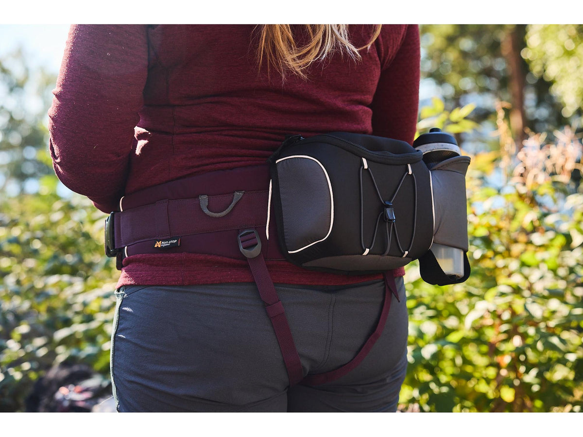 Non-stop dogwear Belt bag hoftevesek – Svart/grå