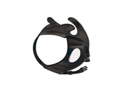 Sorte beskyttelsesbukser for hund, XL (56–68 cm), med justerbare stropper og mykt fôr.