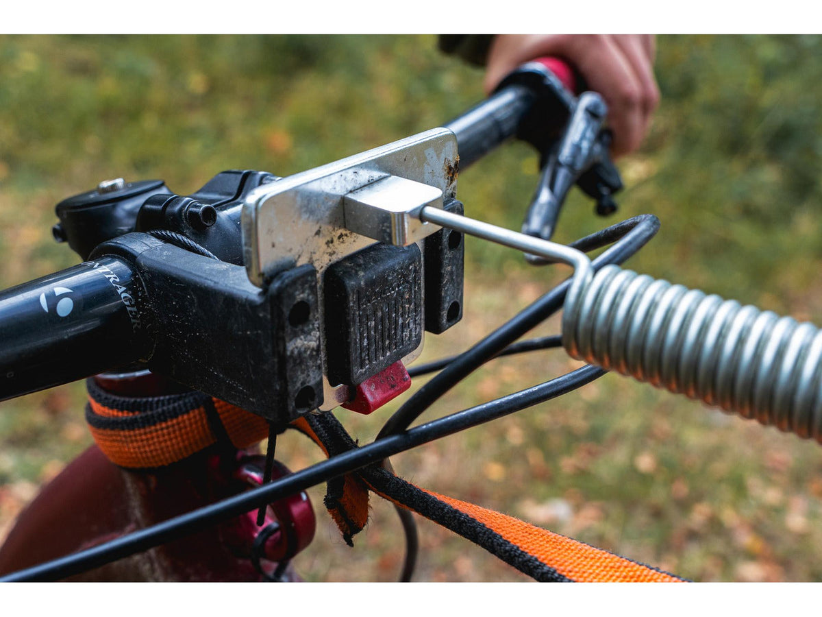 Non-stop dogwear Bike antenna KLICKfix (kun antenne) – Grå
