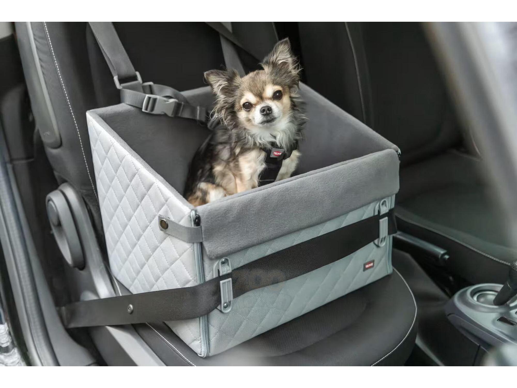 Bilsete til Hund Grå 32 × 28,5 × 41 cm – Maks 10 kg