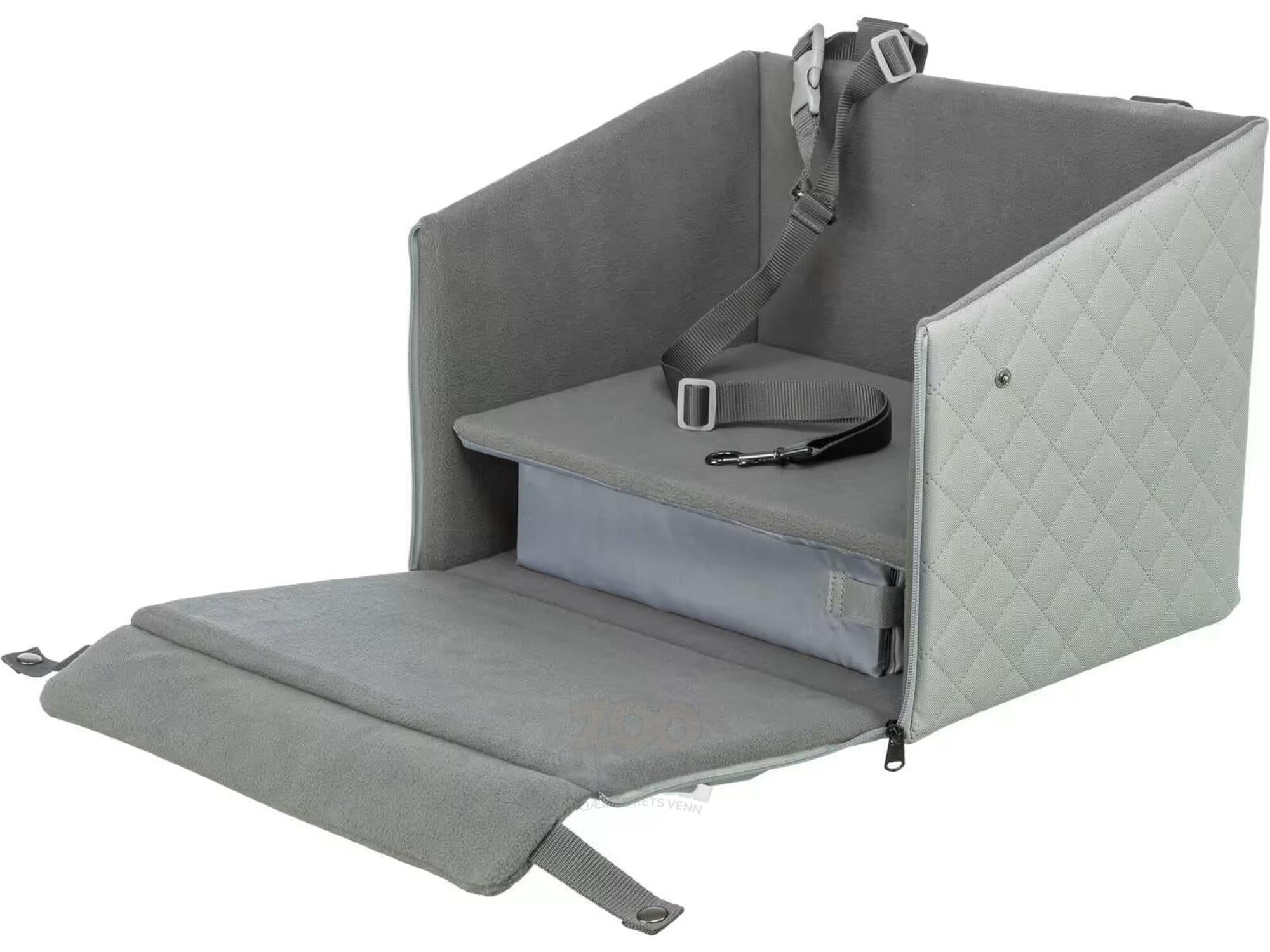 Bilsete til Hund Grå 32 × 28,5 × 41 cm – Maks 10 kg