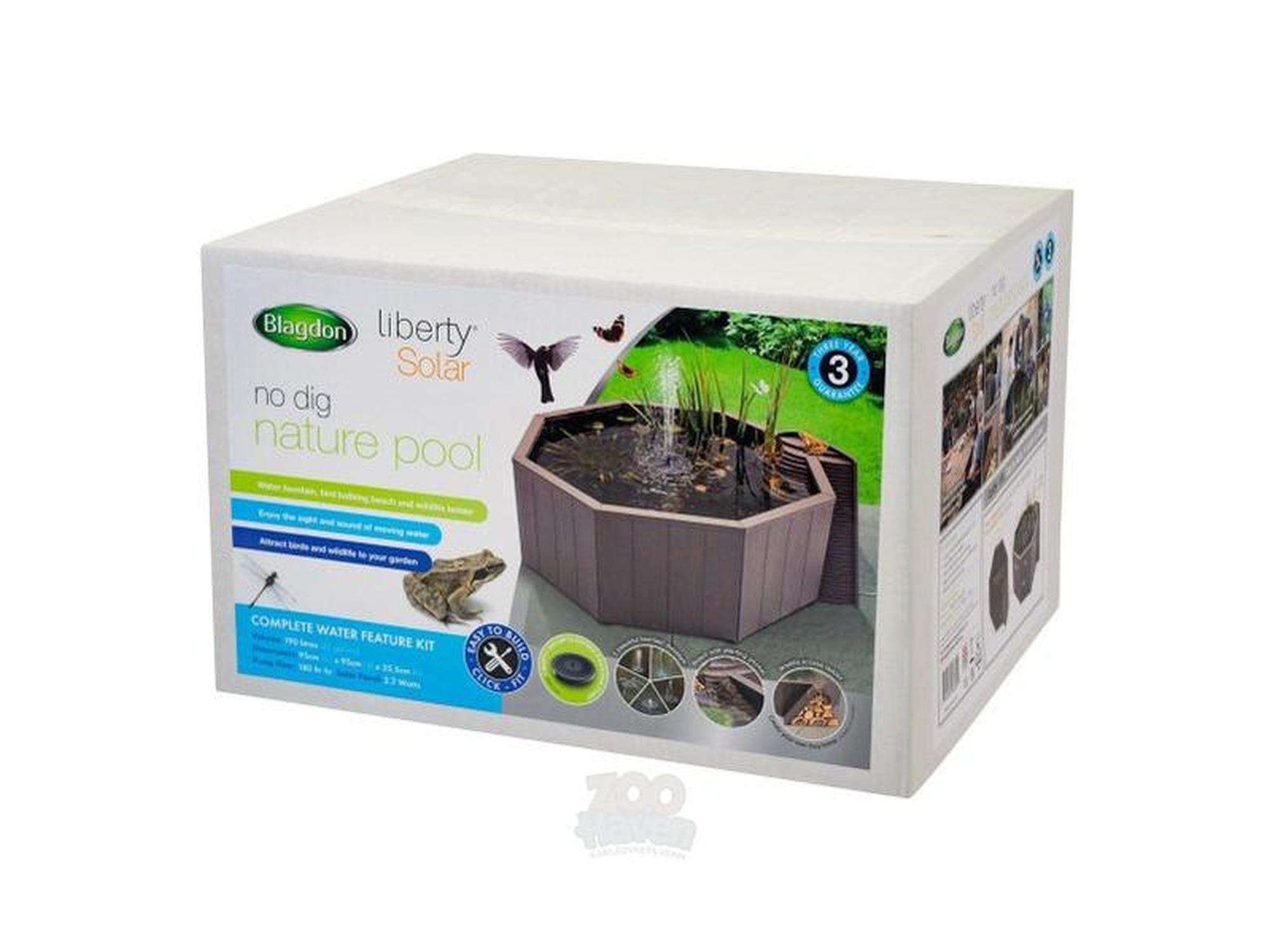 Blagdon Liberty Solar Naturbasseng 190L