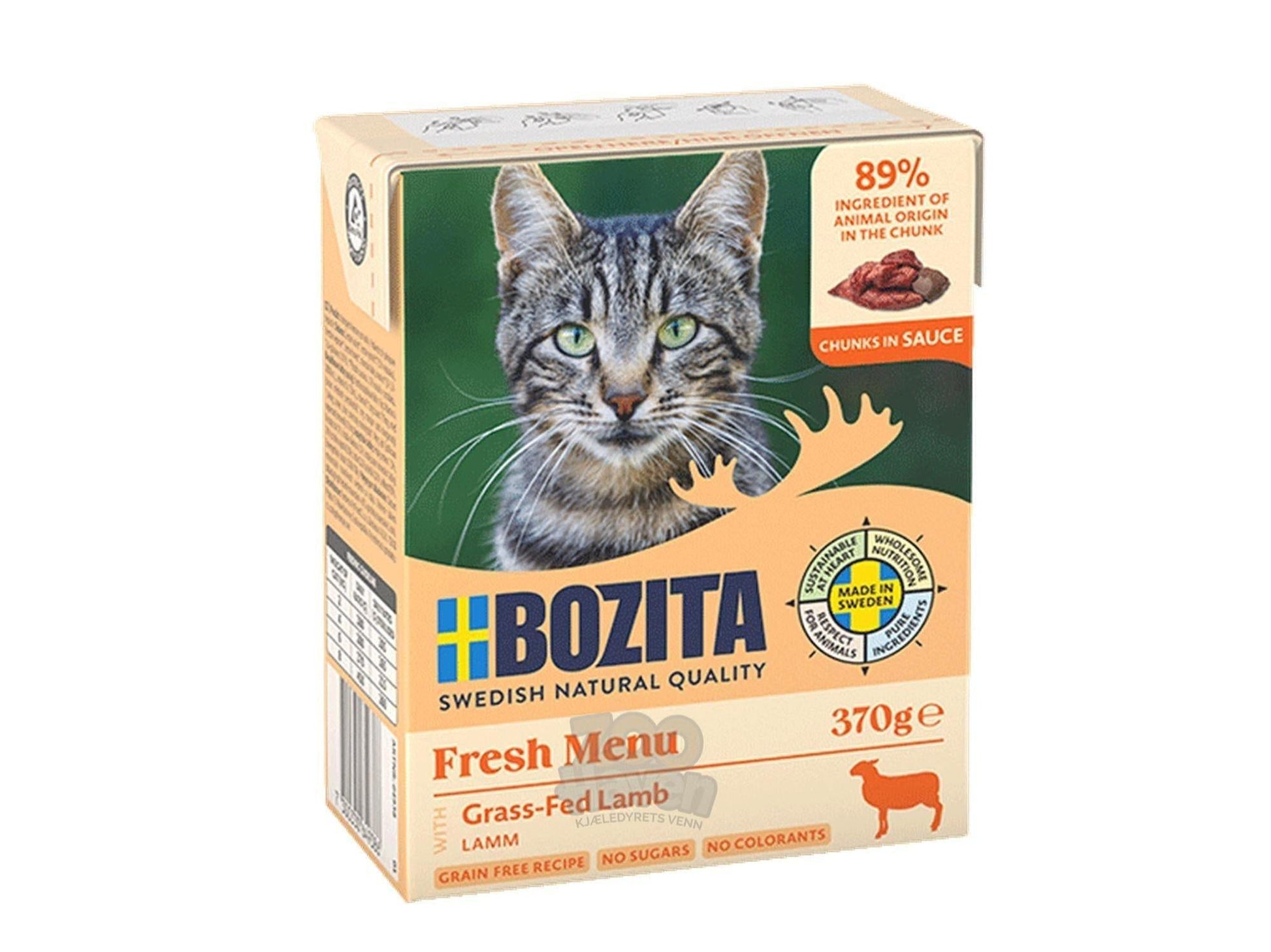 Bozita Biter i Saus Lam 370 g