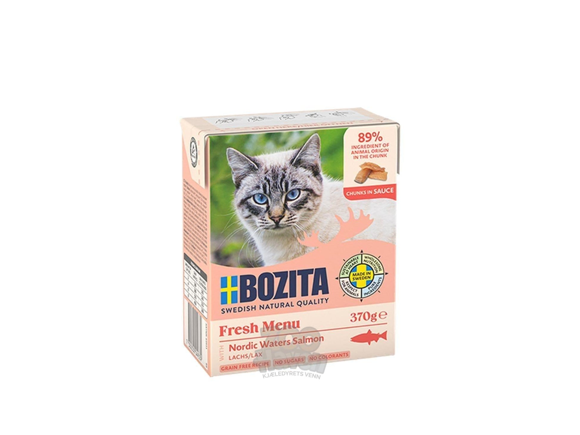 Bozita Biter i Saus Laks 370 g