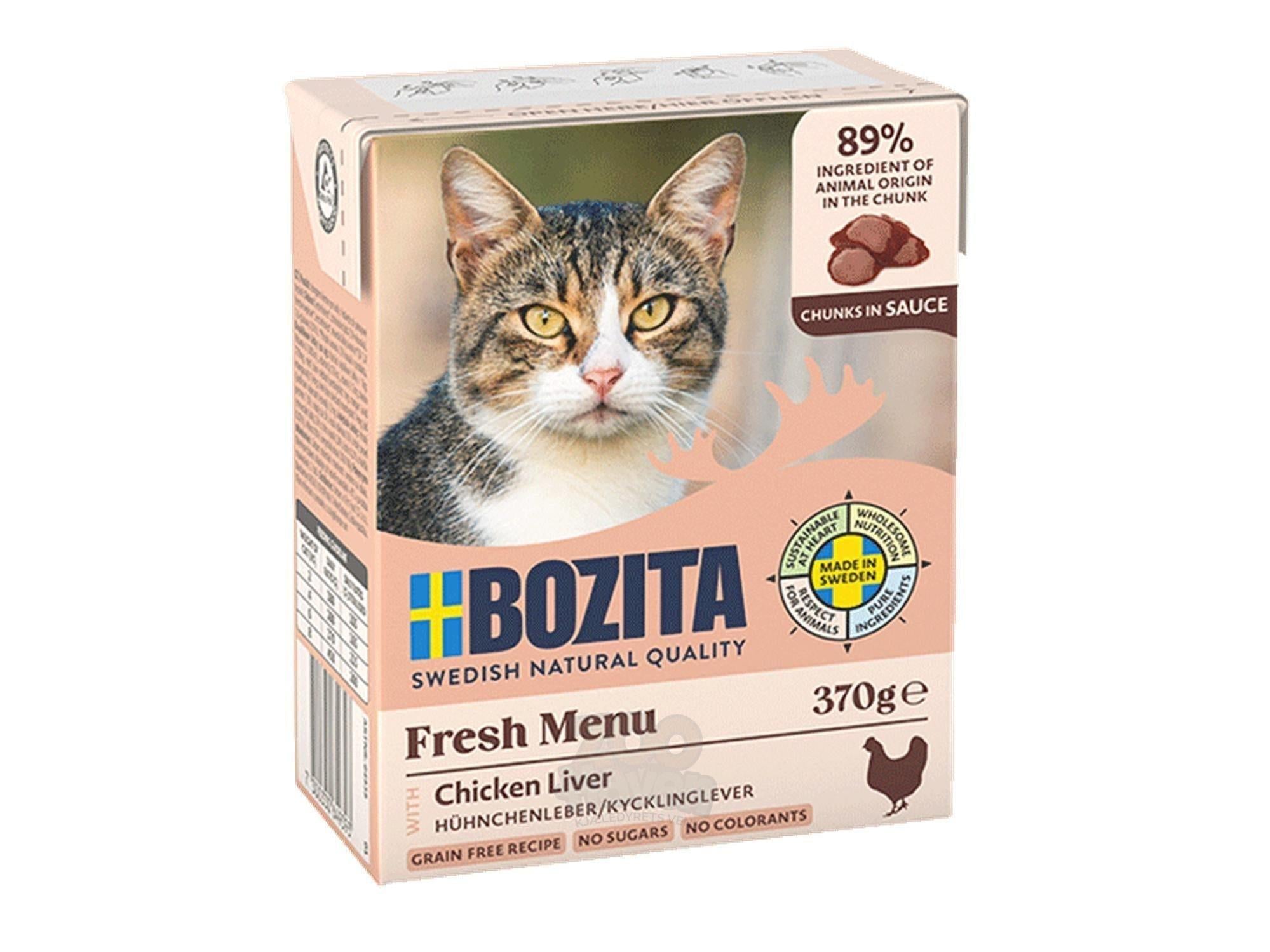 Bozita Biter i Saus Kyllinglever 370 g