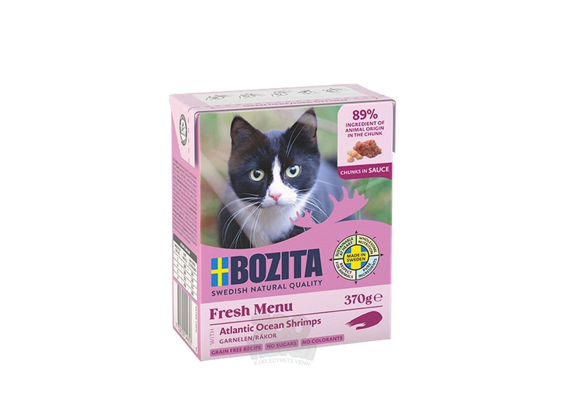 Bozita Biter i Saus Reker 370 g
