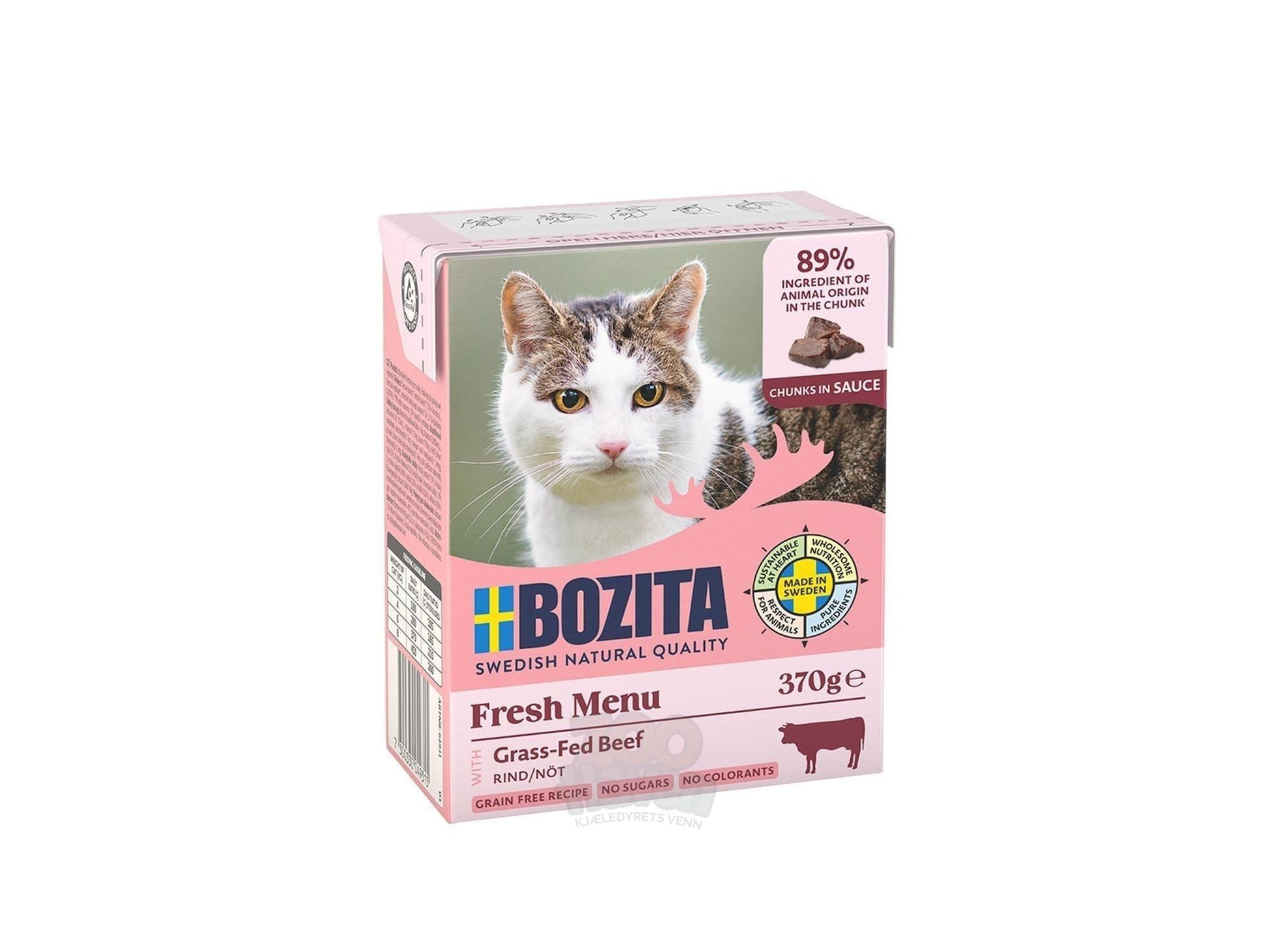 Bozita Biter i Saus Storfe 370 g