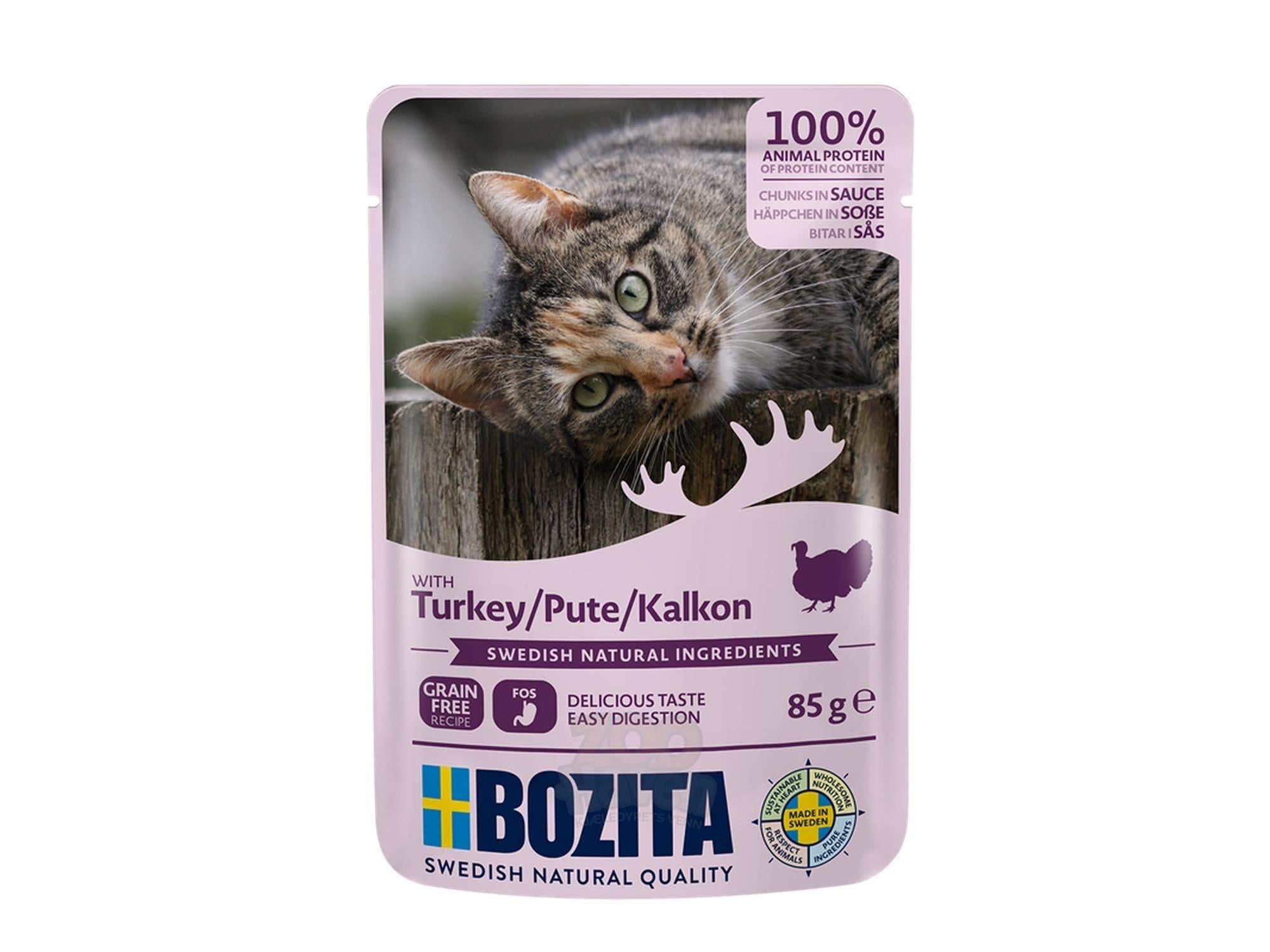 Bozita Turkey Chunks in Sauce våtfôr