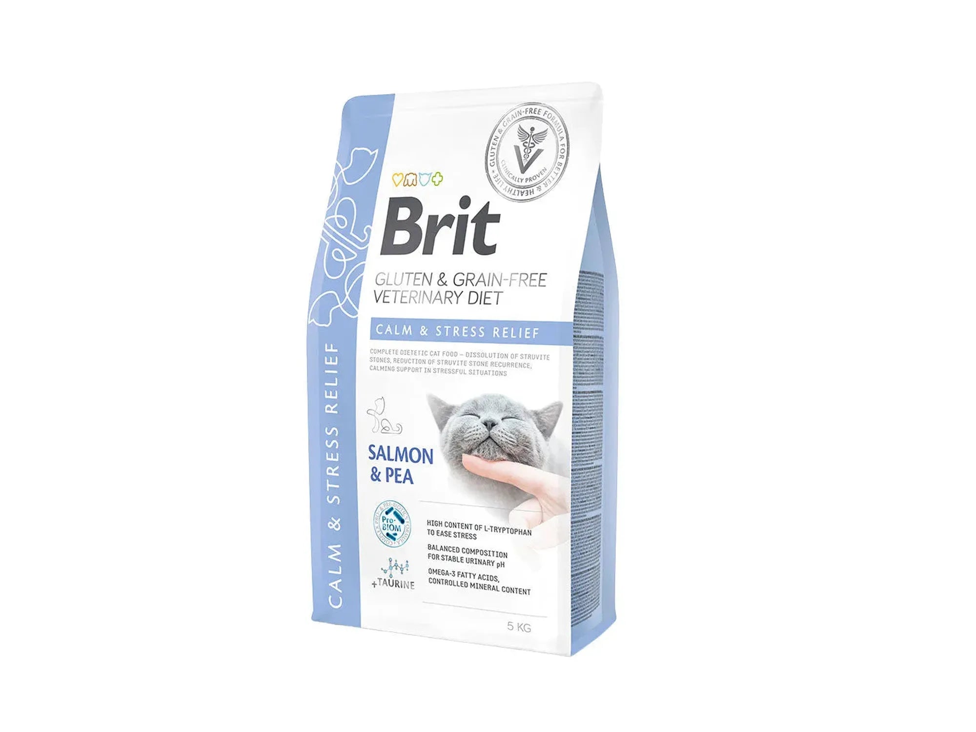 Brit Veterinary Diets Cat Calm & Stress Relief – diettfôr ved stress og urinveisproblemer