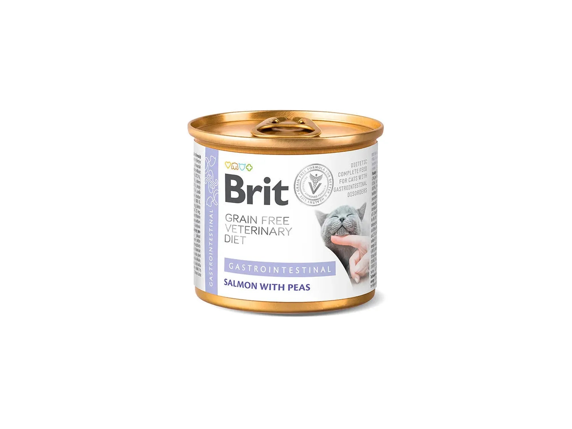 Brit Veterinary Diets Cat Gastrointestinal 6-pakk – våtfôr ved mage- og tarmproblemer 6 × 200 g