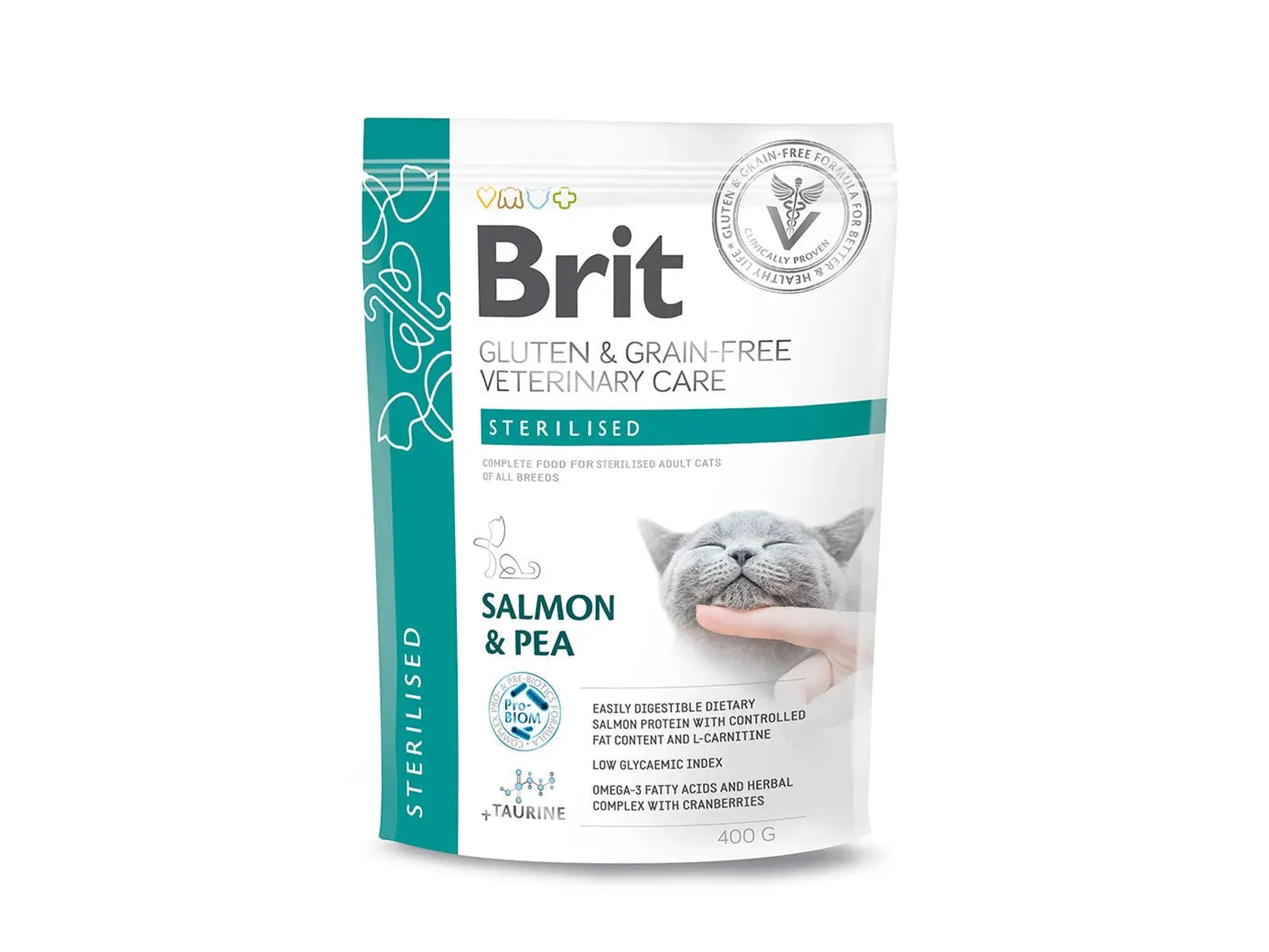 Brit Veterinary Diets Cat Sterilised – fôr til steriliserte og kastrerte katter