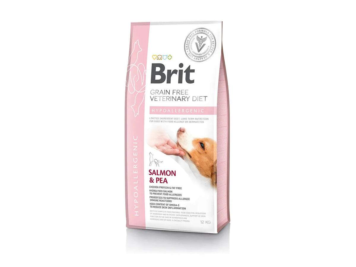 Brit Veterinary Diets Dog Hypoallergenic – diettfôr med laks ved fôrallergi