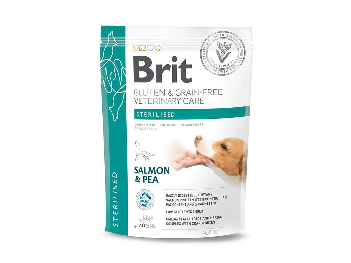 Brit Veterinary Diets Dog Sterilised – fôr til steriliserte og kastrerte hunder