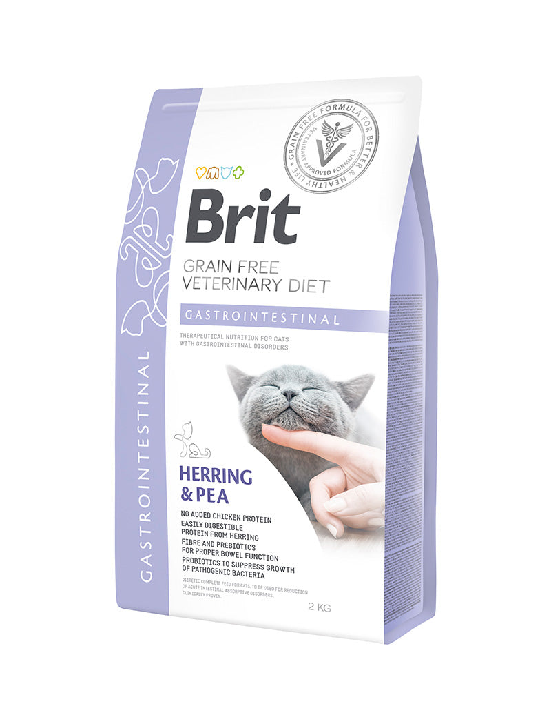 Brit Veterinary Diets Cat Gastrointestinal – diettfôr ved mage- og tarmproblemer
