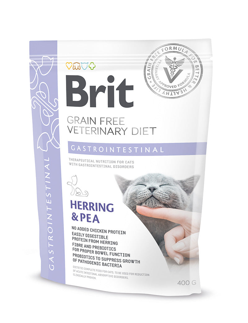Brit Veterinary Diets Cat Gastrointestinal – diettfôr ved mage- og tarmproblemer