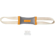 Bruno Dog Toy Small Earl Grey – Slitesterk Hundeleke i Canvas (Laroy Group)