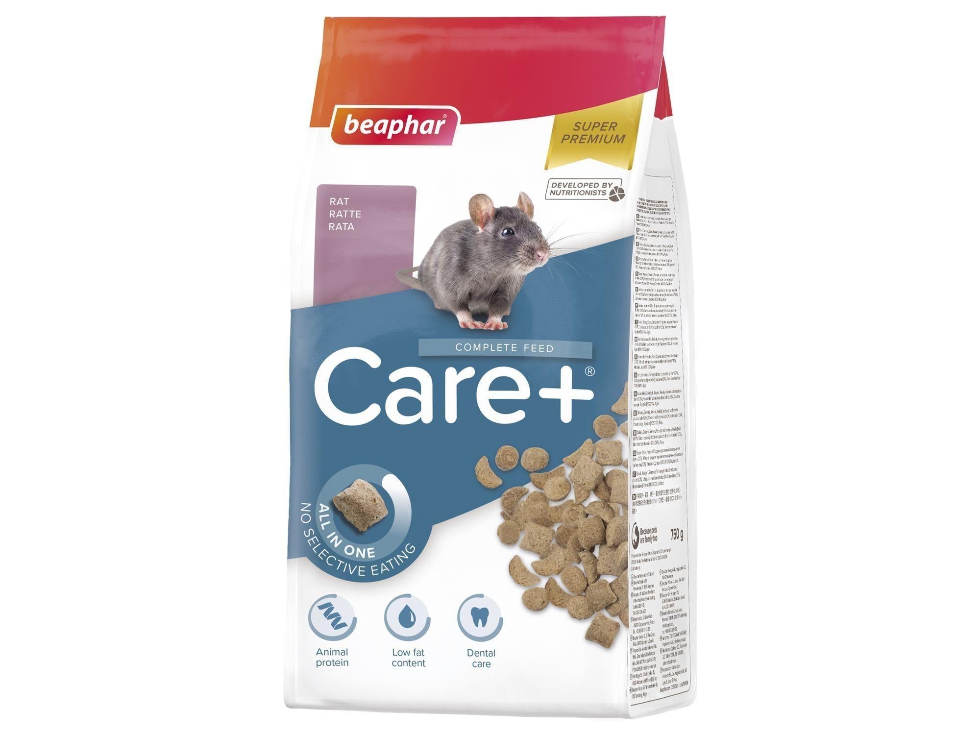 Beaphar CARE+ Rotte komplett fôr til rotte