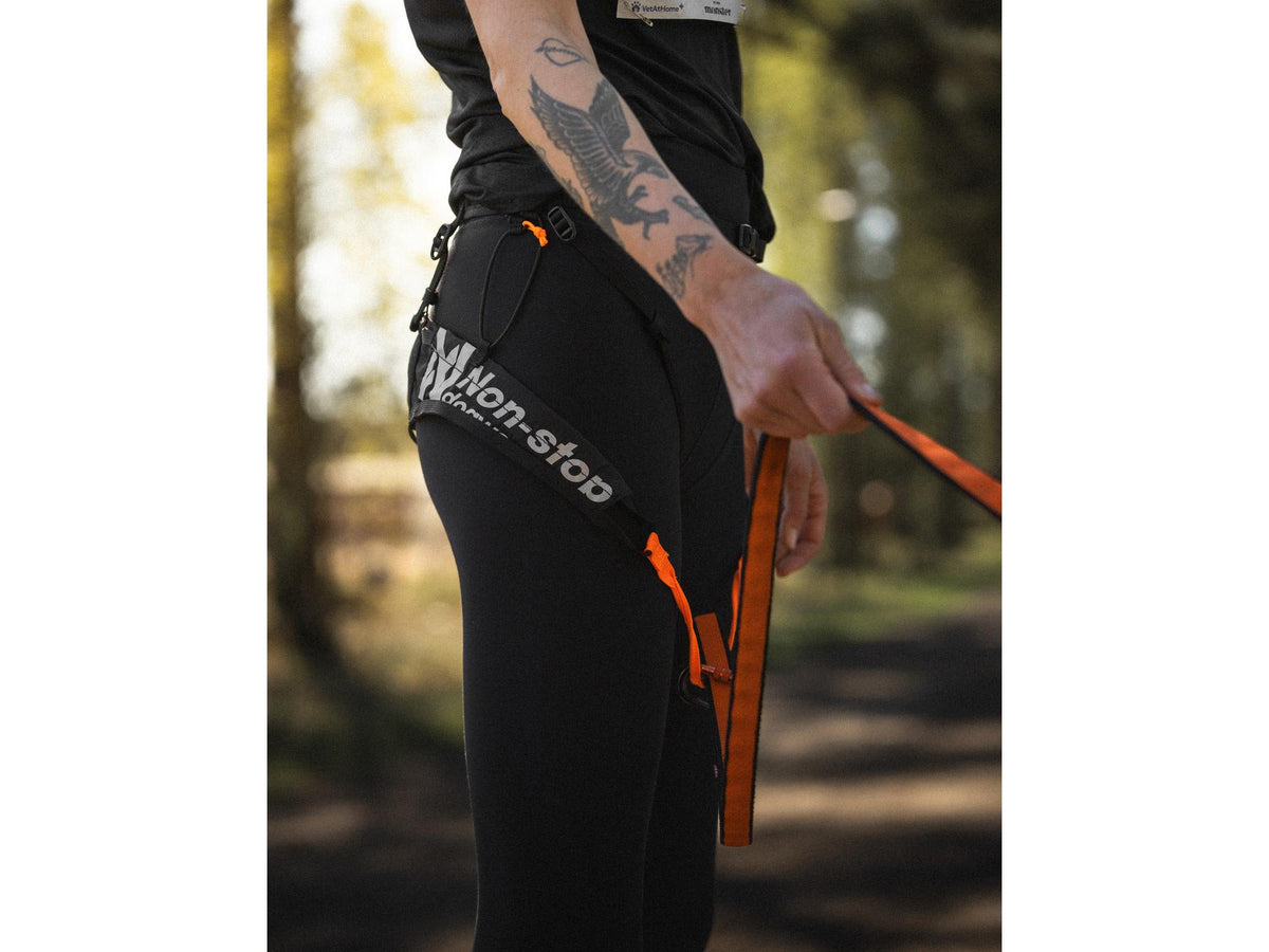 Non-stop dogwear CaniX belt pro løpebelte – Svart
