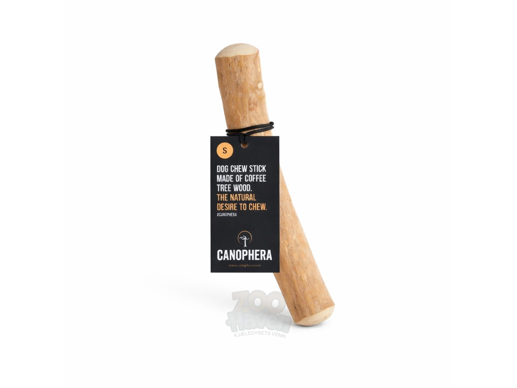 Canophera Tyggepinne i Kaffetre – Naturlig vegansk tyggeleketøy til hund (XS–L)