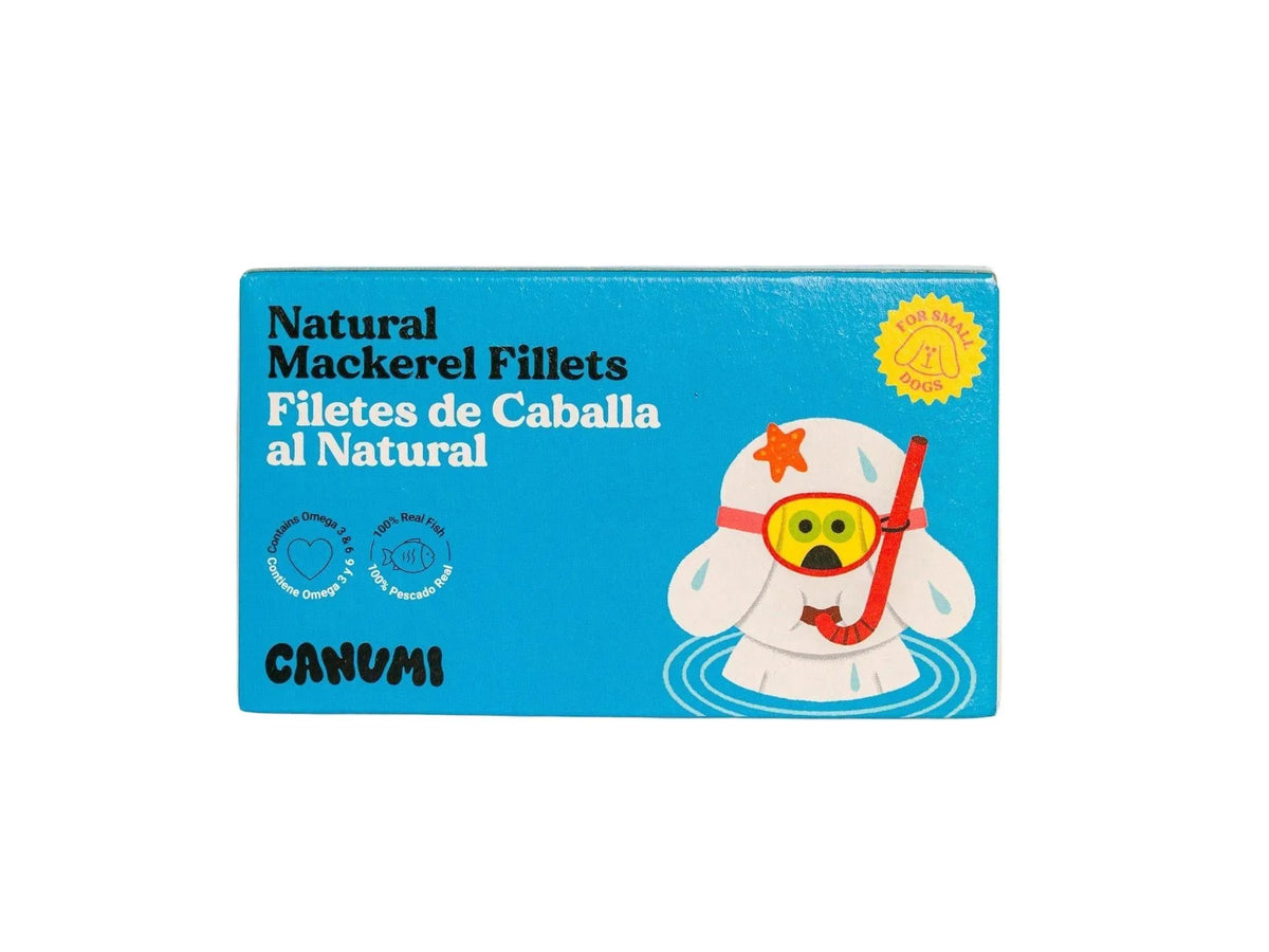 Canumi Mini makrellfilet til hund – eskefront