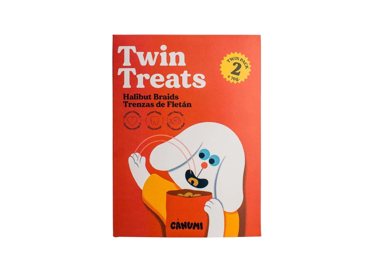 Canumi Twin Treats kveitefletter 2-pk – pakke