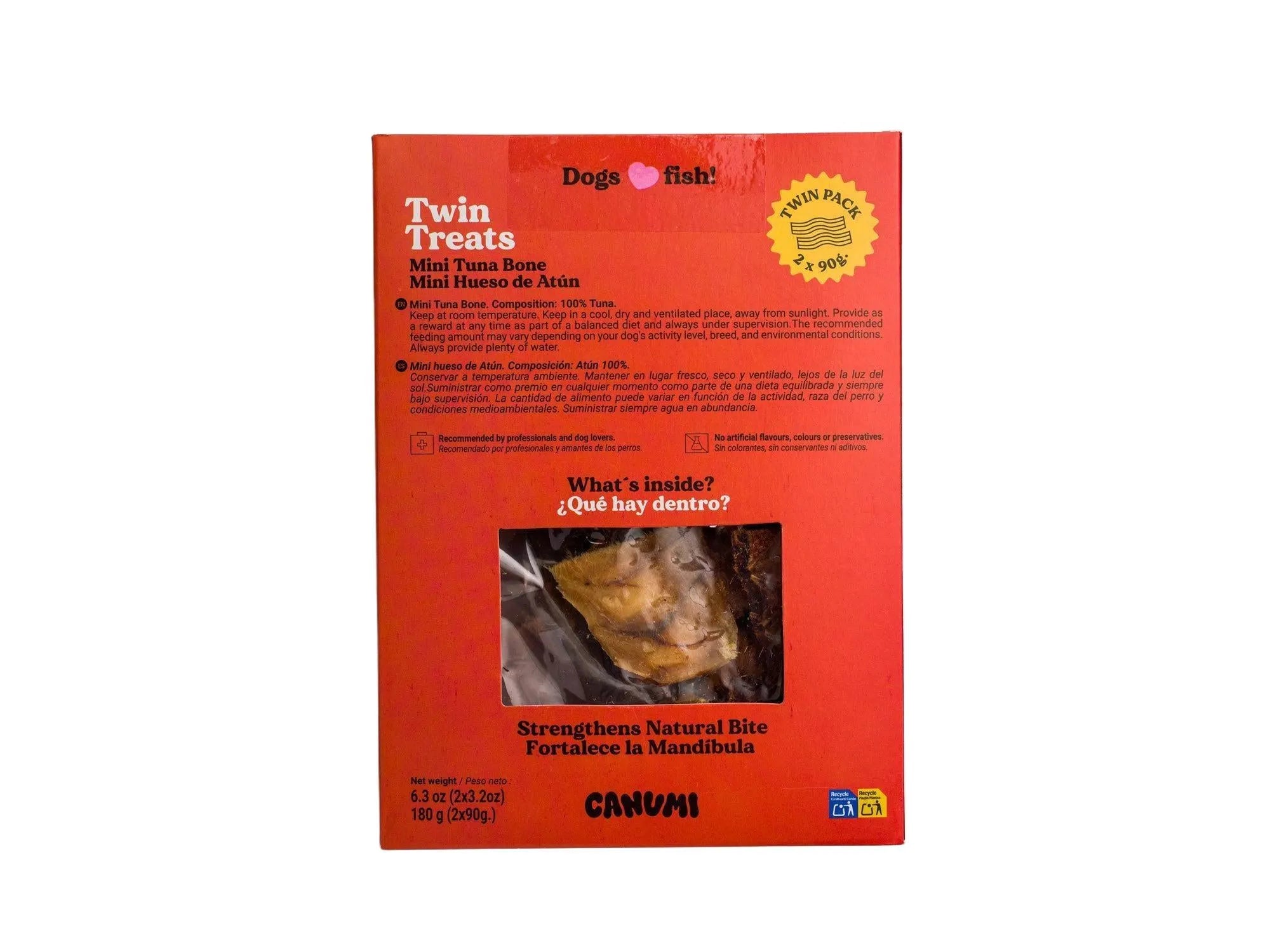 Canumi mini tunfiskbein – detaljer