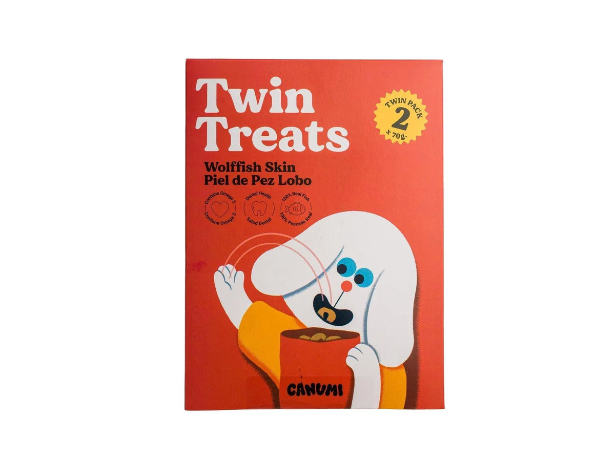 Canumi Twin Treats steinbitskinn 2-pk – pakke