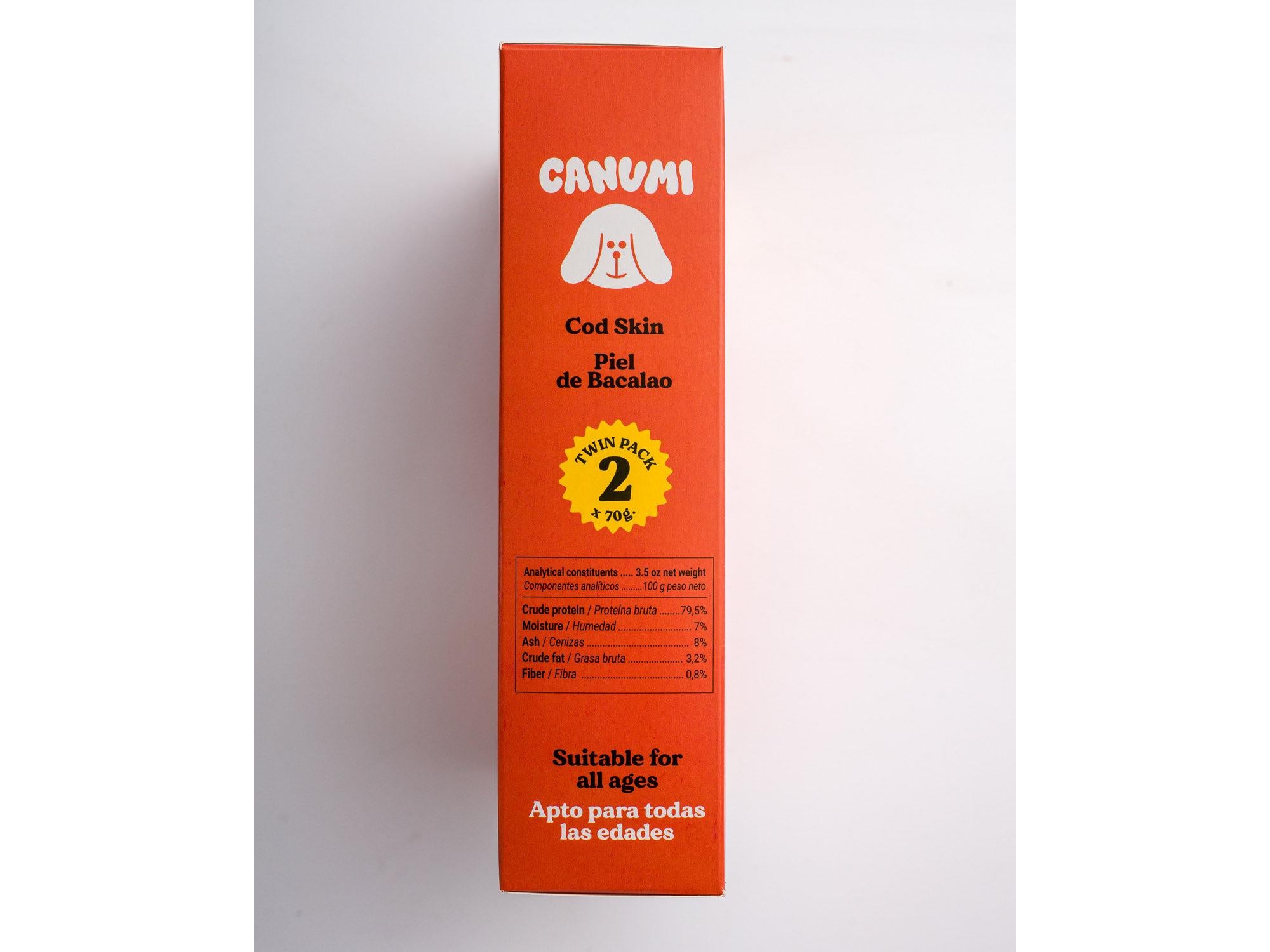 Canumi Twin Treats torskeskinn – detaljer
