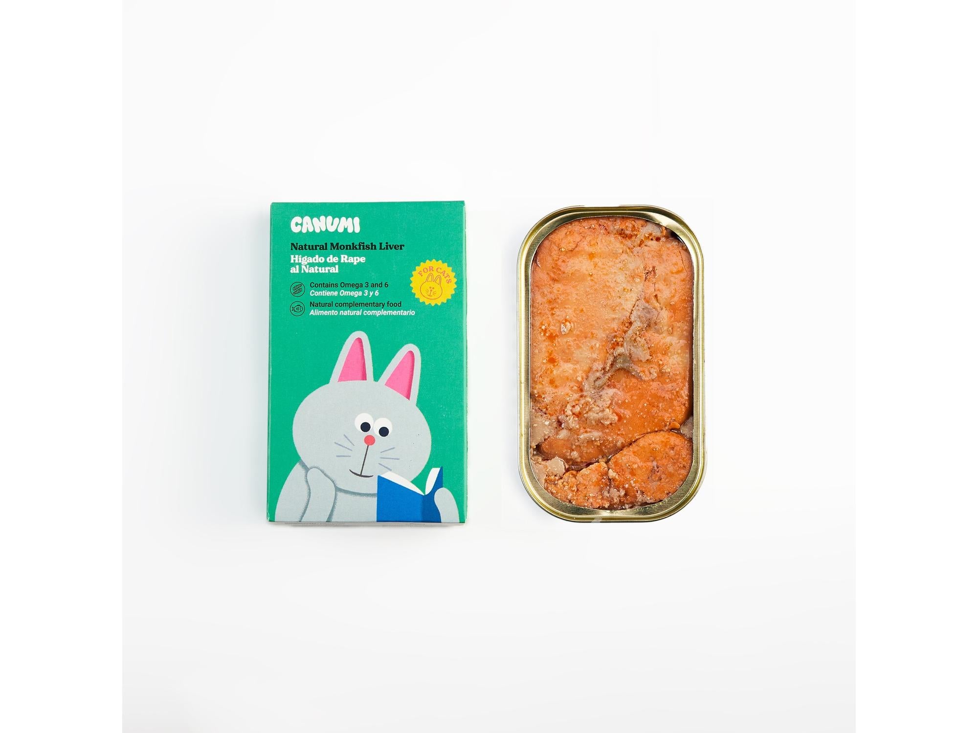Canumi breiflabblever til katt – eske og boks