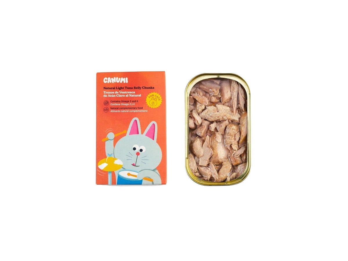 Canumi tunfiskbuk til katt – eske og boks