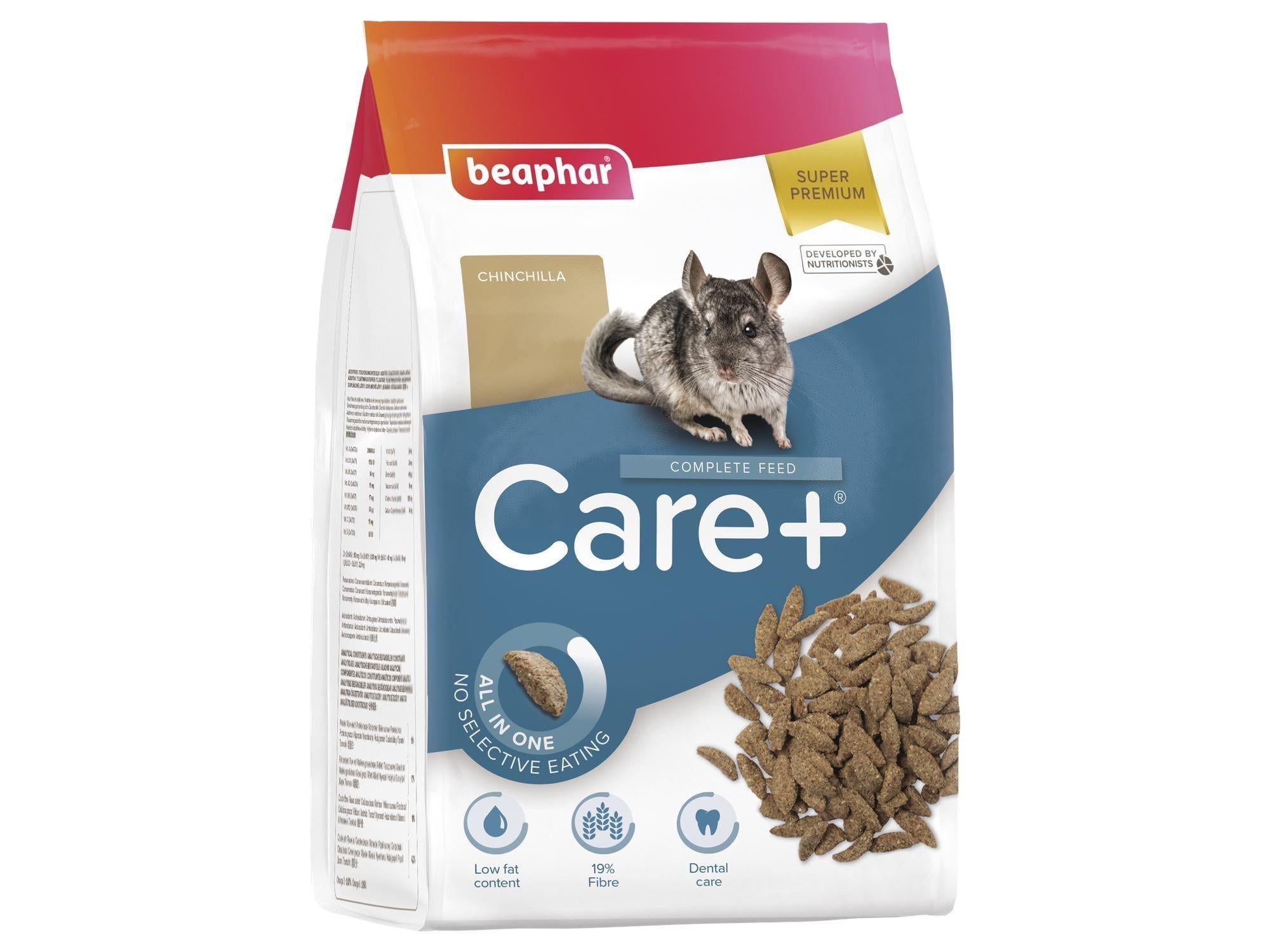 Beaphar Care+ Chinchilla komplett fôr til chinchilla