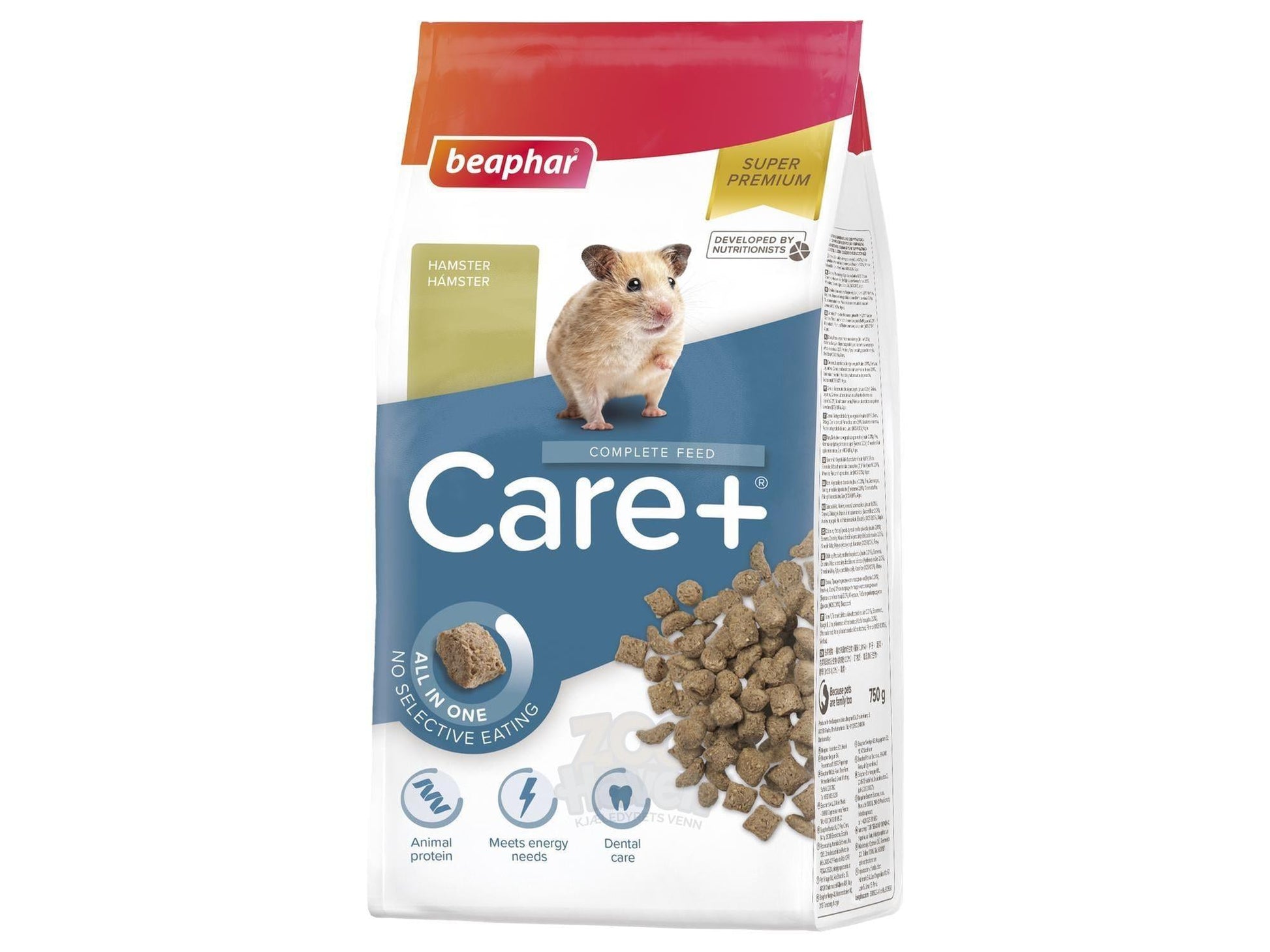 Beaphar Care+ Hamster komplett fôr til hamster