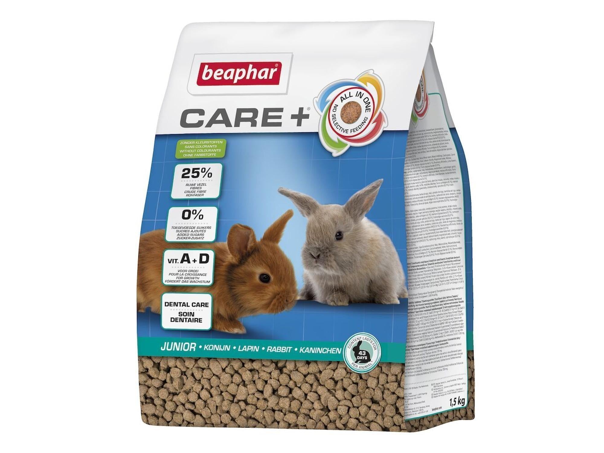 Beaphar Care+ Junior Kanin komplett fôr til unge kaniner