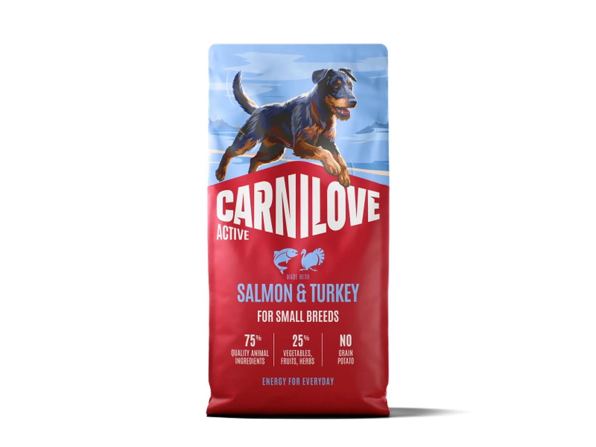 Carnilove Active Salmon & Turkey for Adult Small Breeds – tørrfôr til små raser 12 kg