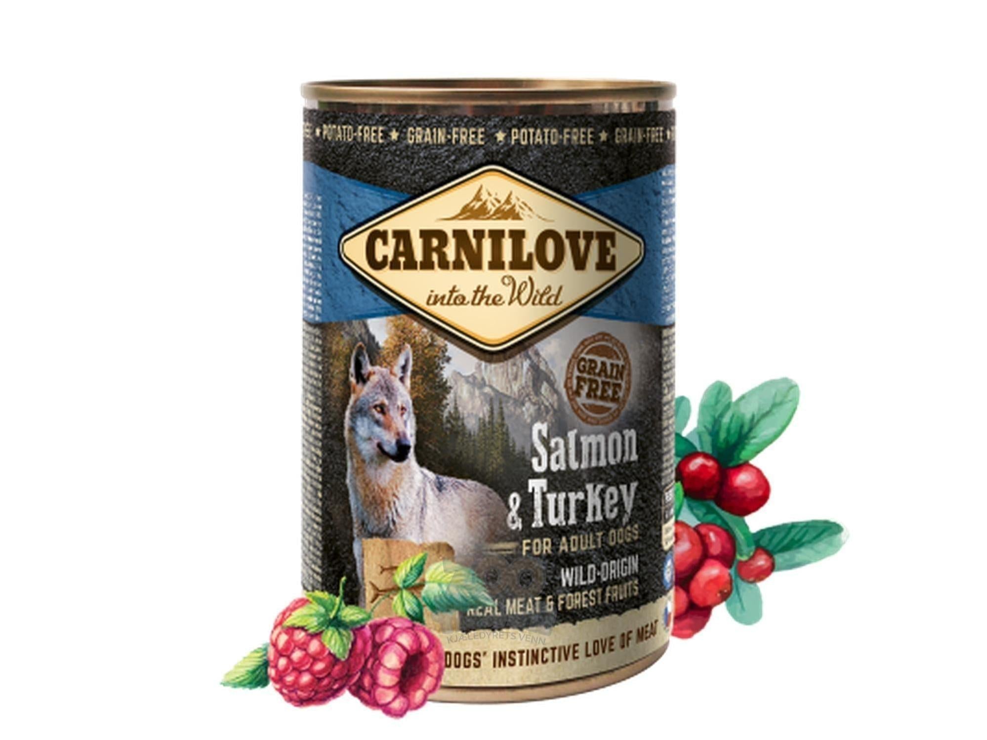 Carnilove Into the Wild Salmon & Turkey 400 g