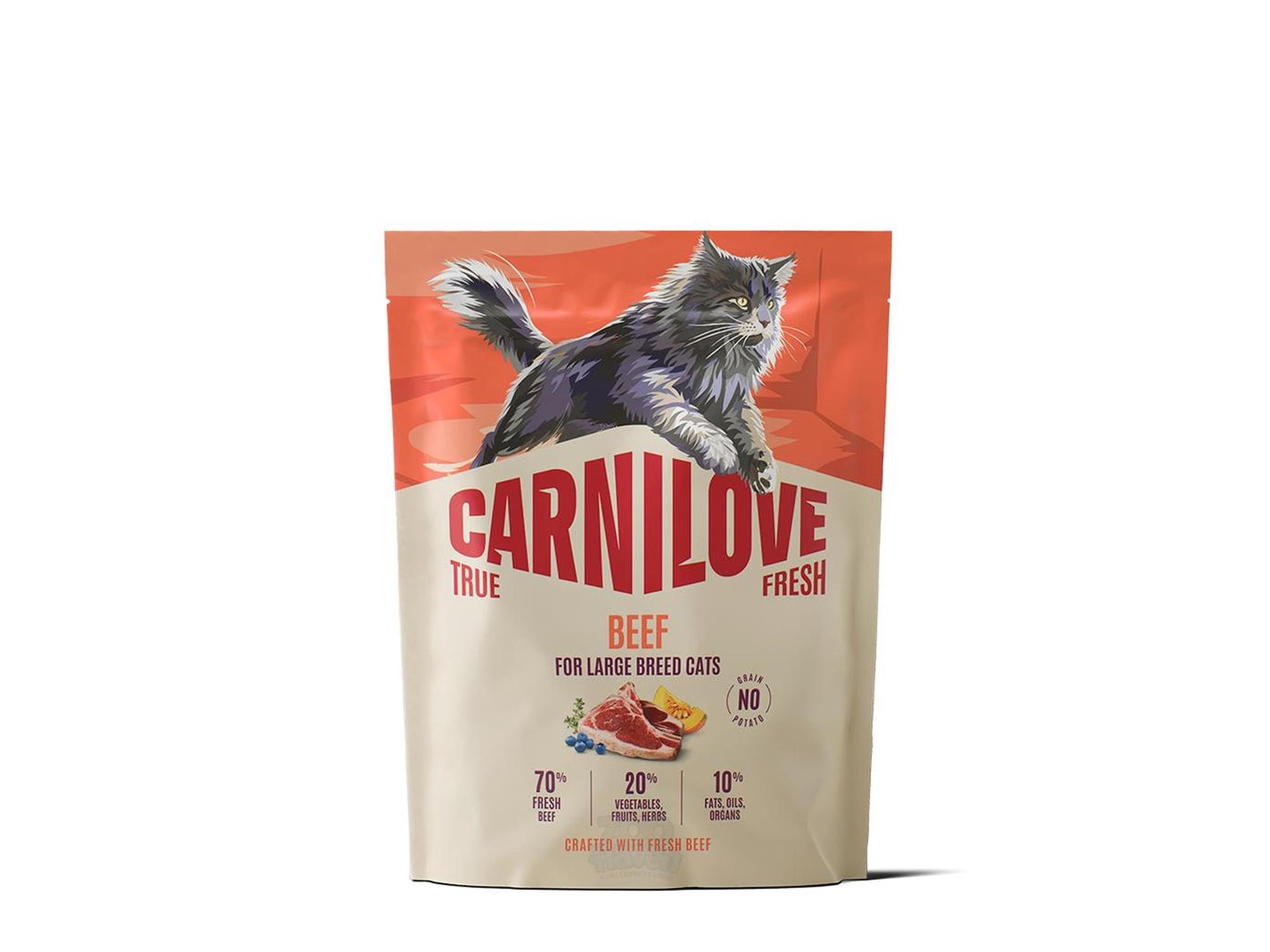 Carnilove True Fresh Beef for Adult Large Breed Cats