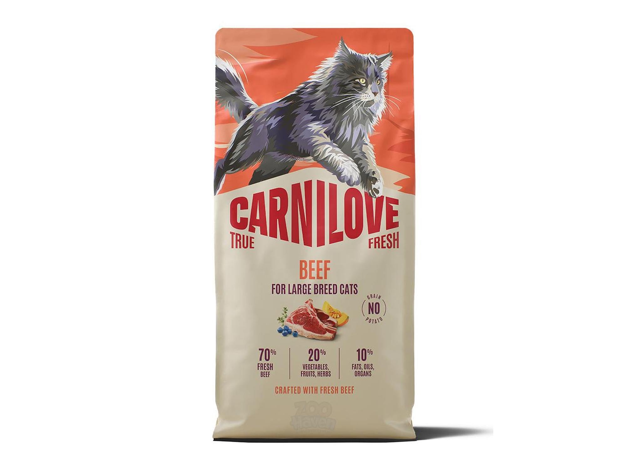 Carnilove True Fresh Beef for Adult Large Breed Cats