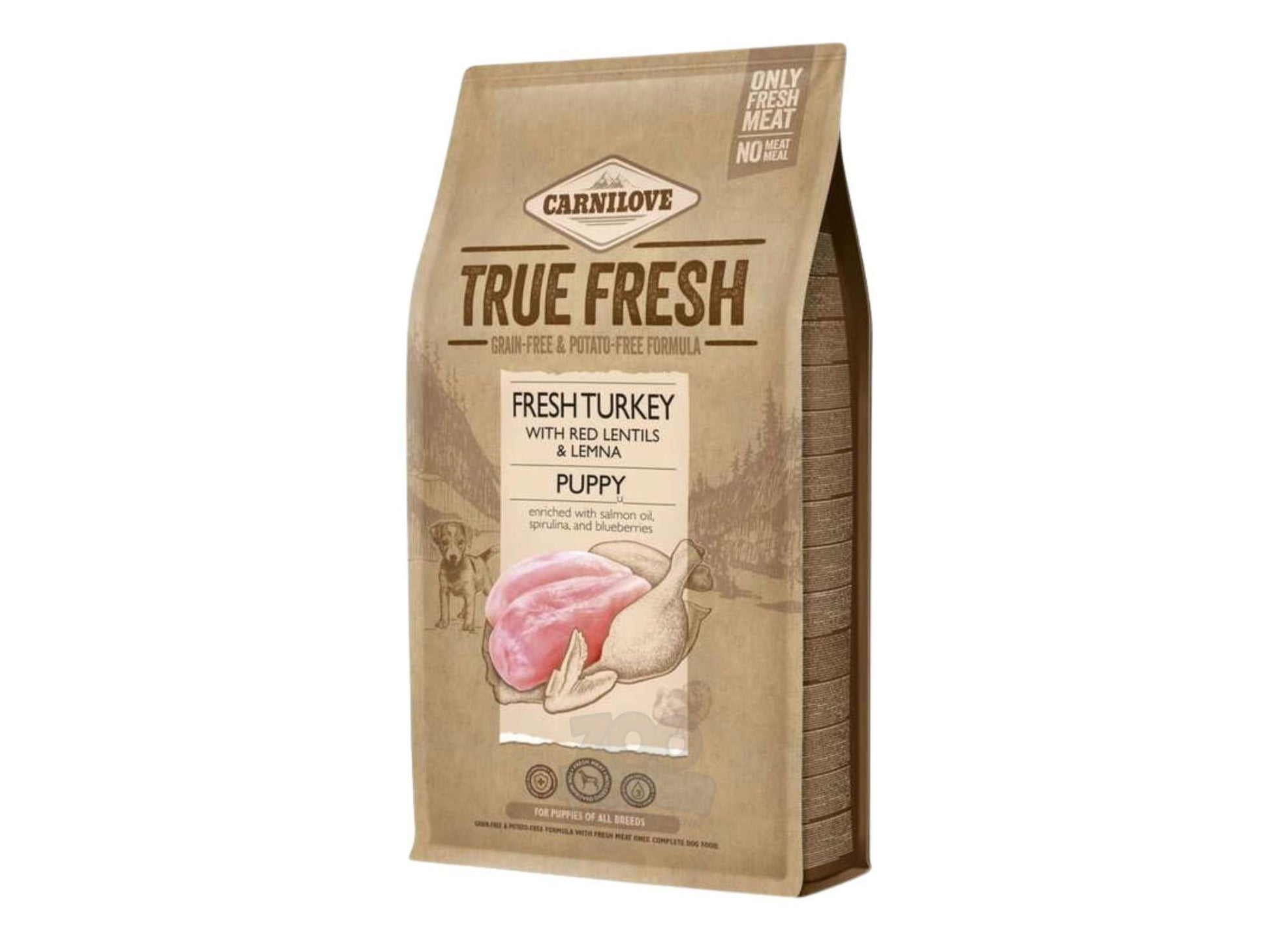 Carnilove True Fresh Turkey Puppy tørrfôr til valp av kalkun