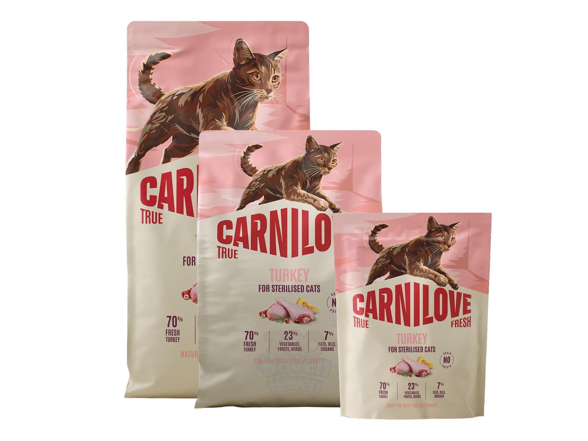 Carnilove True Fresh Turkey for Sterilised Adult Cats – All Breeds