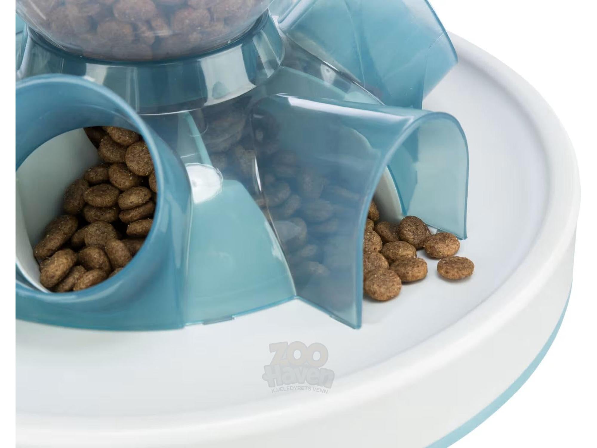 Cat Activity Tunnel Feeder Ø28cm – Aktiviseringsskål for tørrfôr