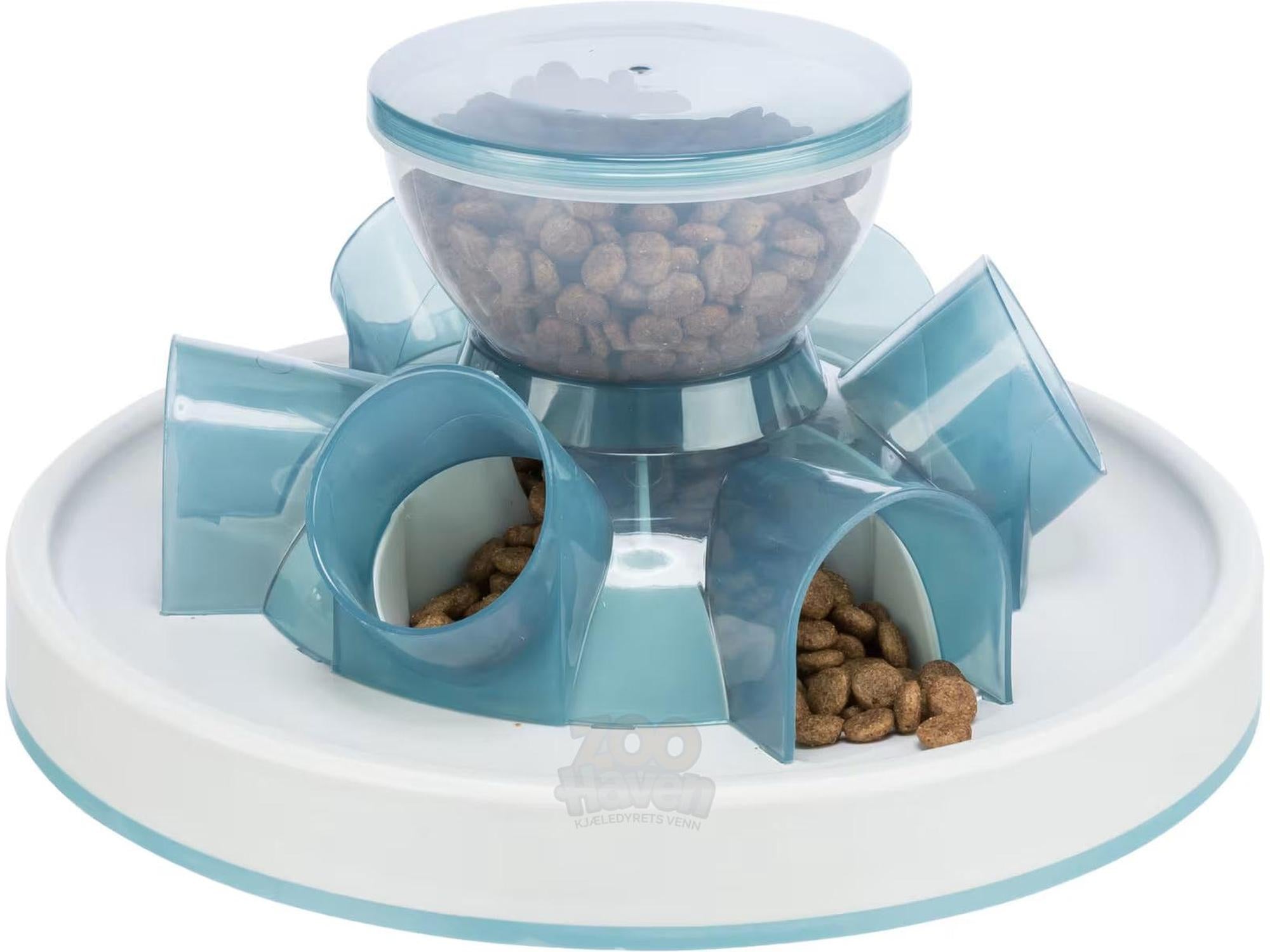 Cat Activity Tunnel Feeder Ø28cm – Aktiviseringsskål for tørrfôr