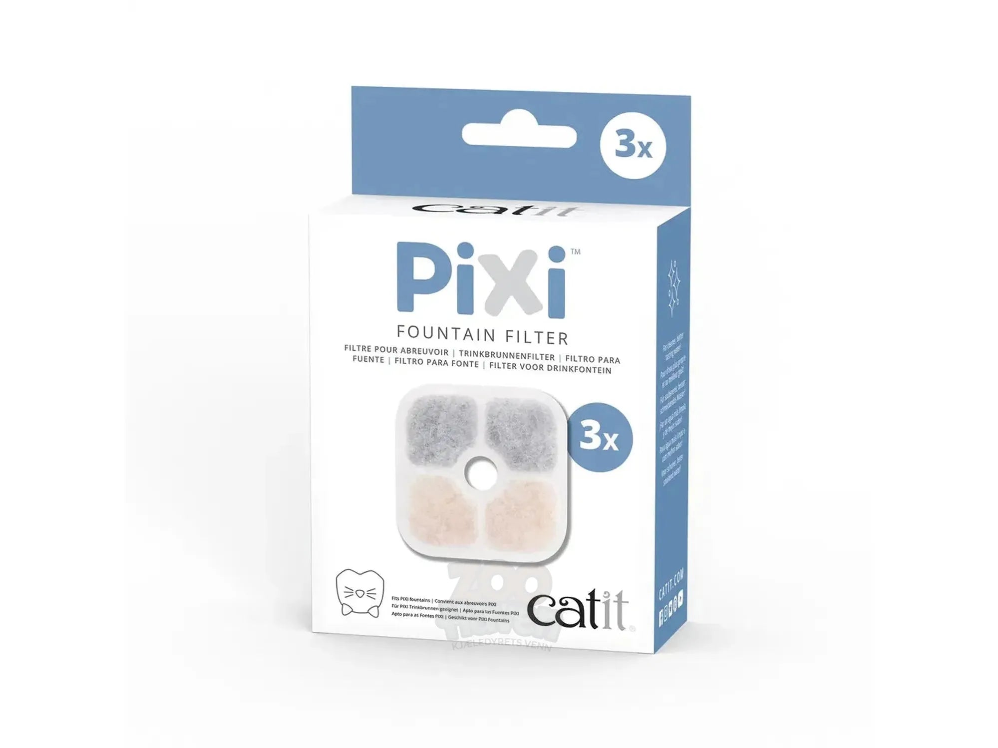 Catit PIXI filter til drikkefontene 3 pk
