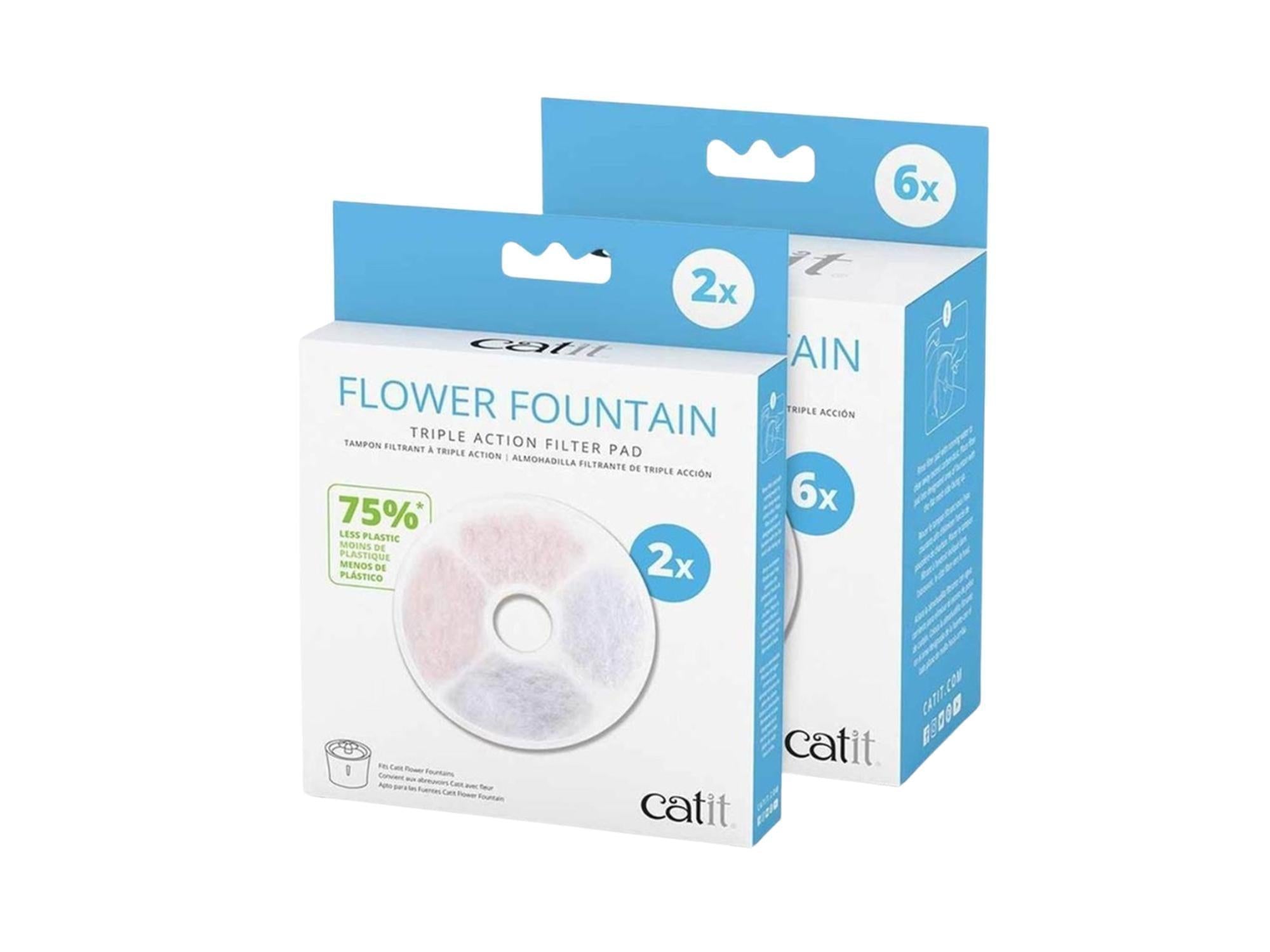 Catit Senses 2.0 Triple Action filter til Flower Fountain kattevannfontene