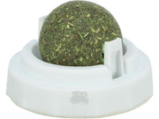 Catnip Ball med Holder Ø5cm – Selvklebende kattemynteball